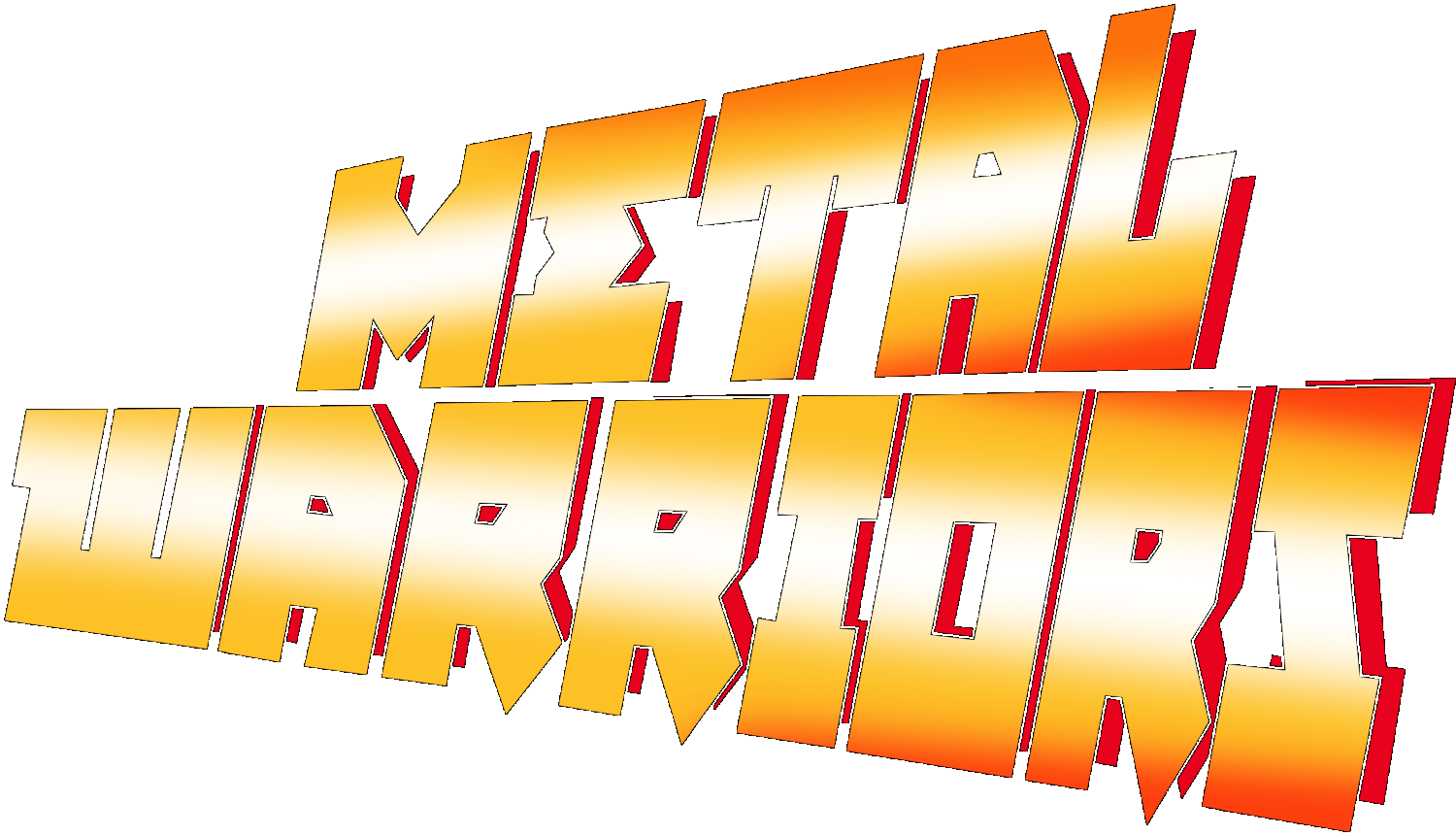 Metal Warriors logo for Super Nintendo